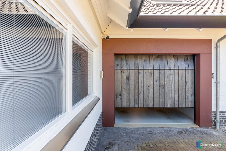 Barnwood houten garagedeur