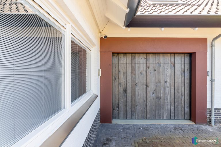 Barnwood houten garagedeur