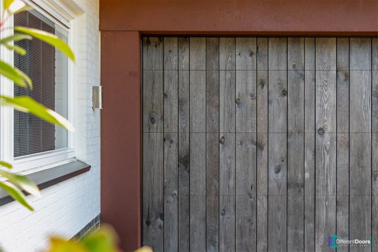 Barnwood houten garagedeur