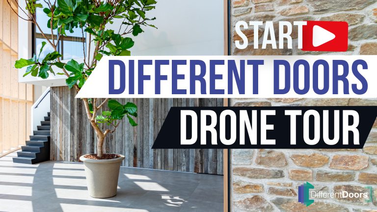 Drone video Different Doors