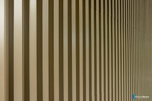 Garagedeur met aluminium profielen