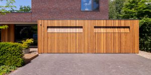 Houten sectionaaldeur