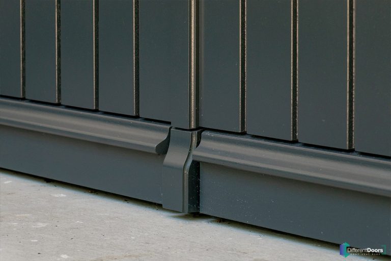 Elektrische garagedeur klassieke stijl