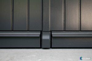 Elektrische garagedeur klassieke stijl