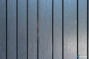 Frake houten garagedeur