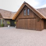 Onderhoudsvrije garagedeur met houtlook