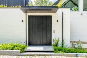 Houten pivoterende deur (taatsdeur)