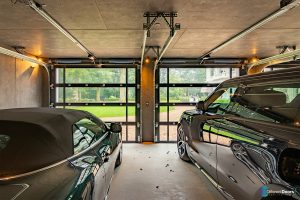 Garagedeur volledig van glas