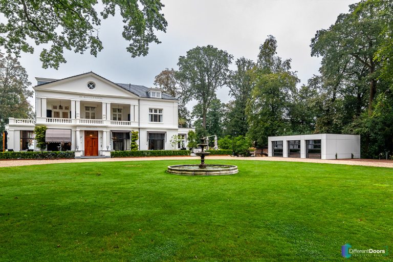 Garagedeur volledig van glas