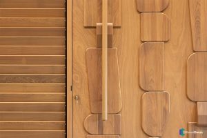 Taatsdeur als voordeur