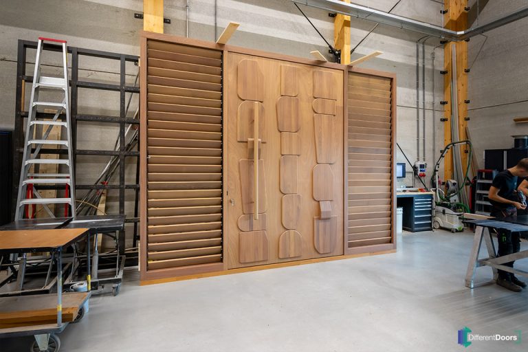 Taatsdeur als voordeur