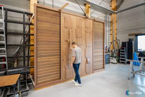 Taatsdeur als voordeur