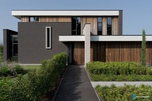 Padoek houten garagedeuren