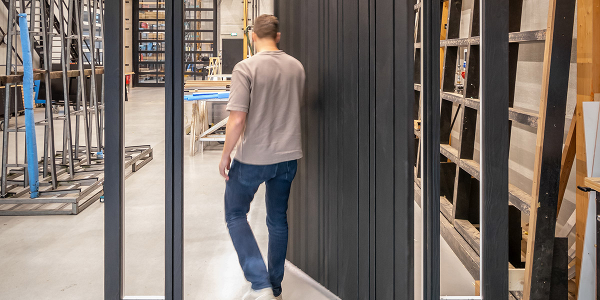 Taatsdeur Shou Sugi Ban